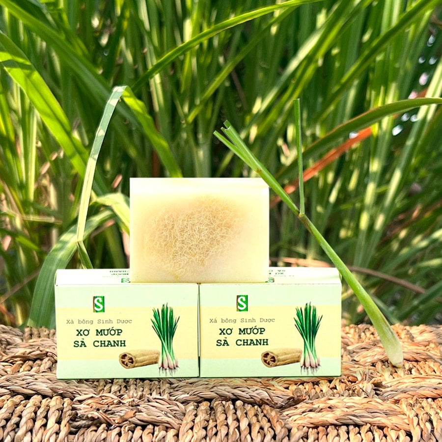Xà bông sinh dược, xà phòng giảm mụn lưng chiết xuất 100% từ thiên nhiên, xà bông thảo dược