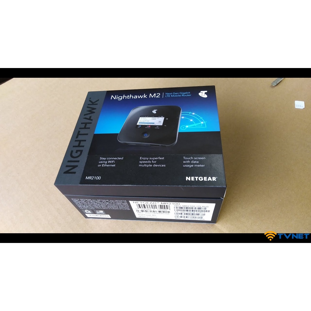 Bộ phát Wifi 4G Netgear MR2100 Cat20 tốc độ 2Gbps. Hàng chính hãng - Nighthawk M2