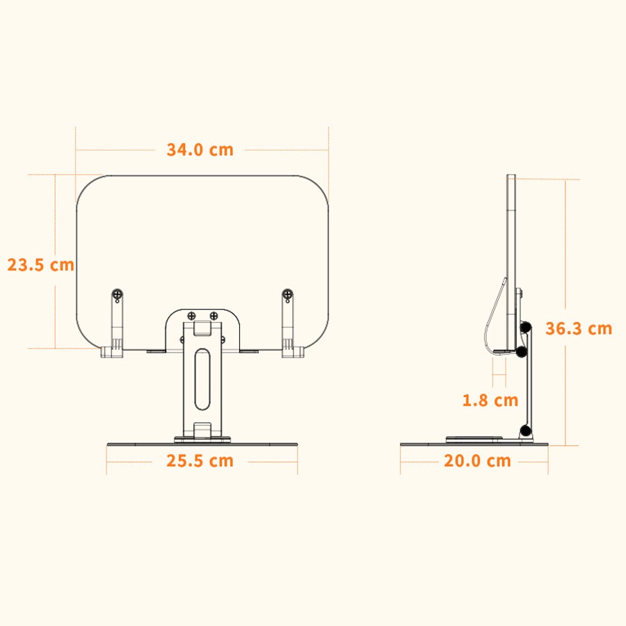 Giá đỡ điện thoại và máy tính bảng, giá kẹp sách xoay 360 độ chịu lực cực tốt, Kẹp điện thoại chất liệu hợp kim nhôm gỗ