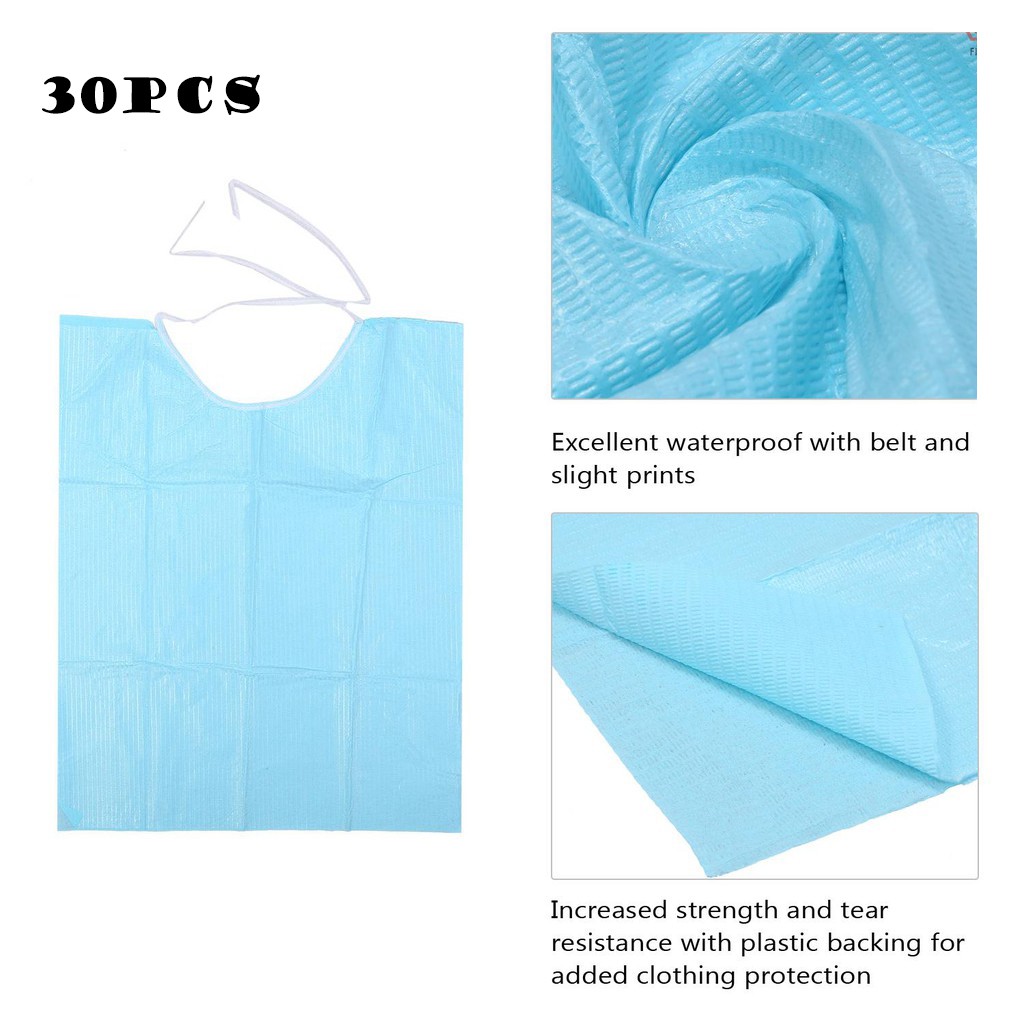 Bộ 30 khăn yếm nha khoa vệ sinh răng miệng