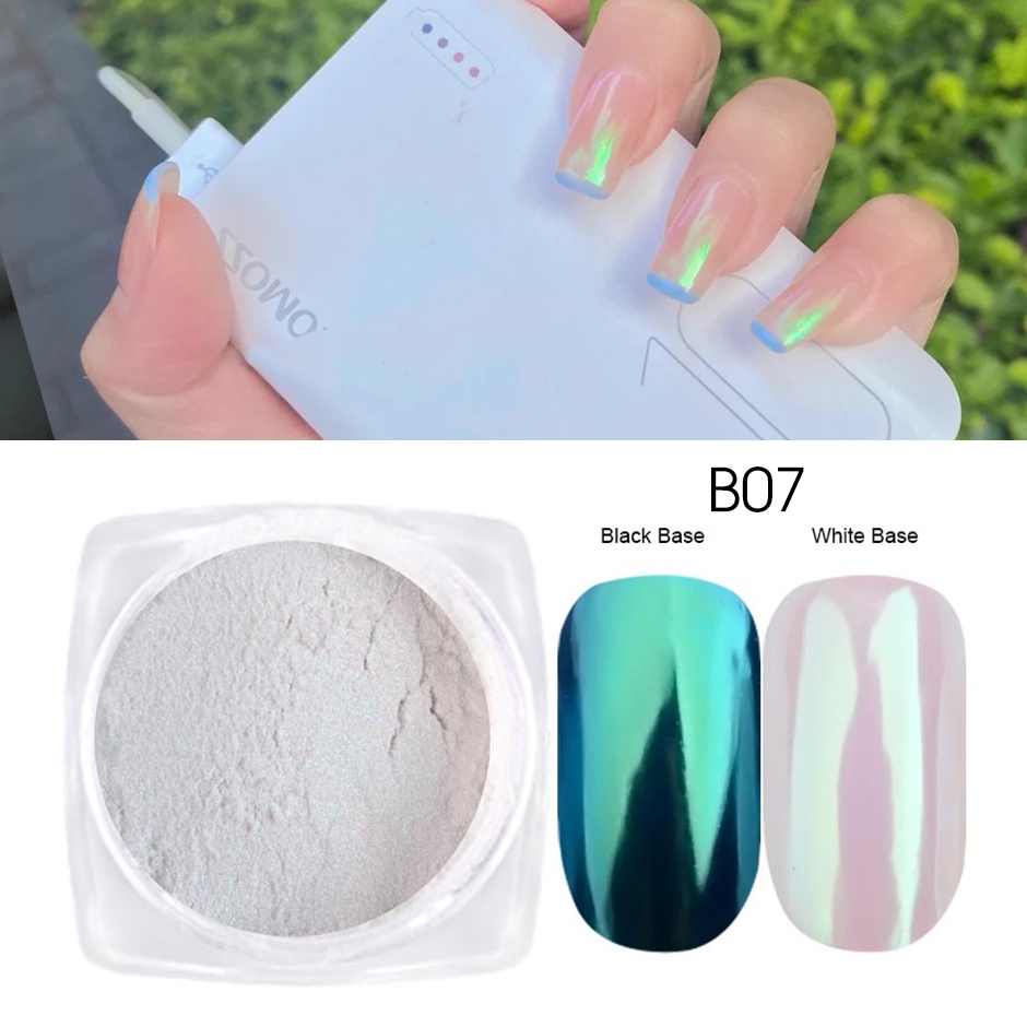 1 Hộp Bột Kim Tuyến Trang Trí Móng Tay Lấp Lánh