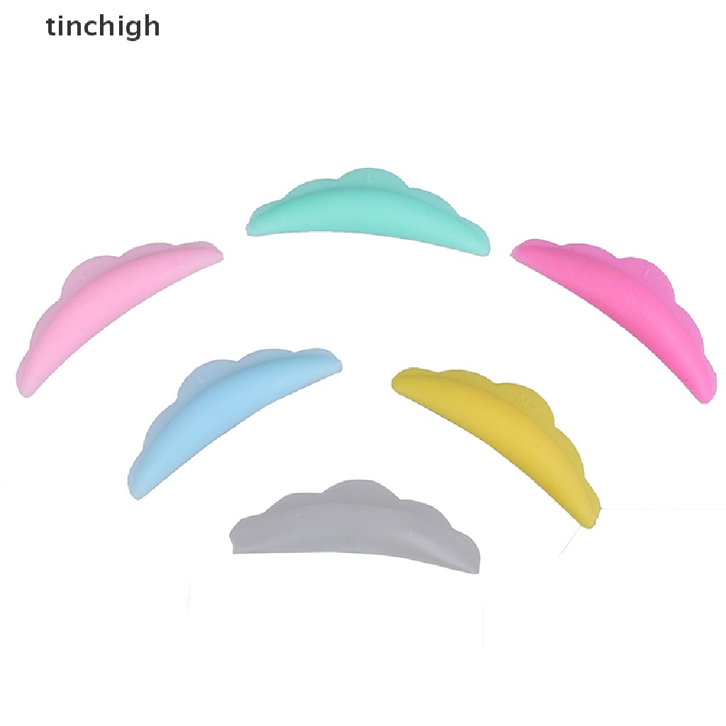 Set 5 Cặp Đệm Silicone Hỗ Trợ Uốn Mi Giả (XS S M L XL)