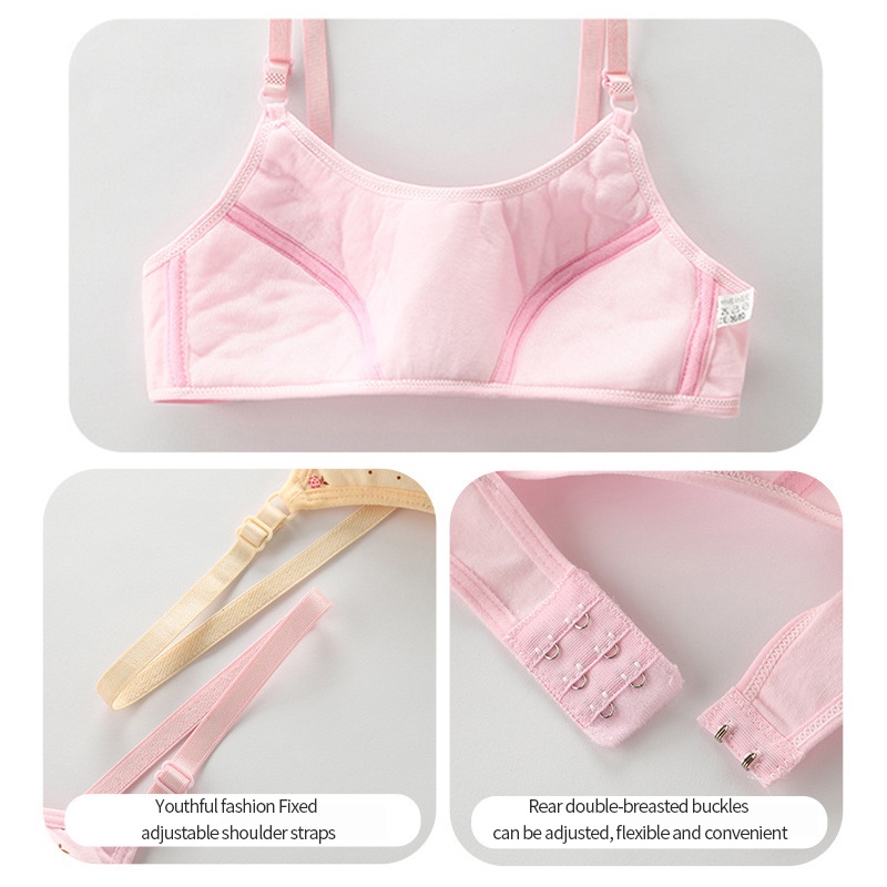 Áo Lót Không Tay Thoáng Khí Thời Trang Dành Cho Bé Gái 13-18 Tuổi