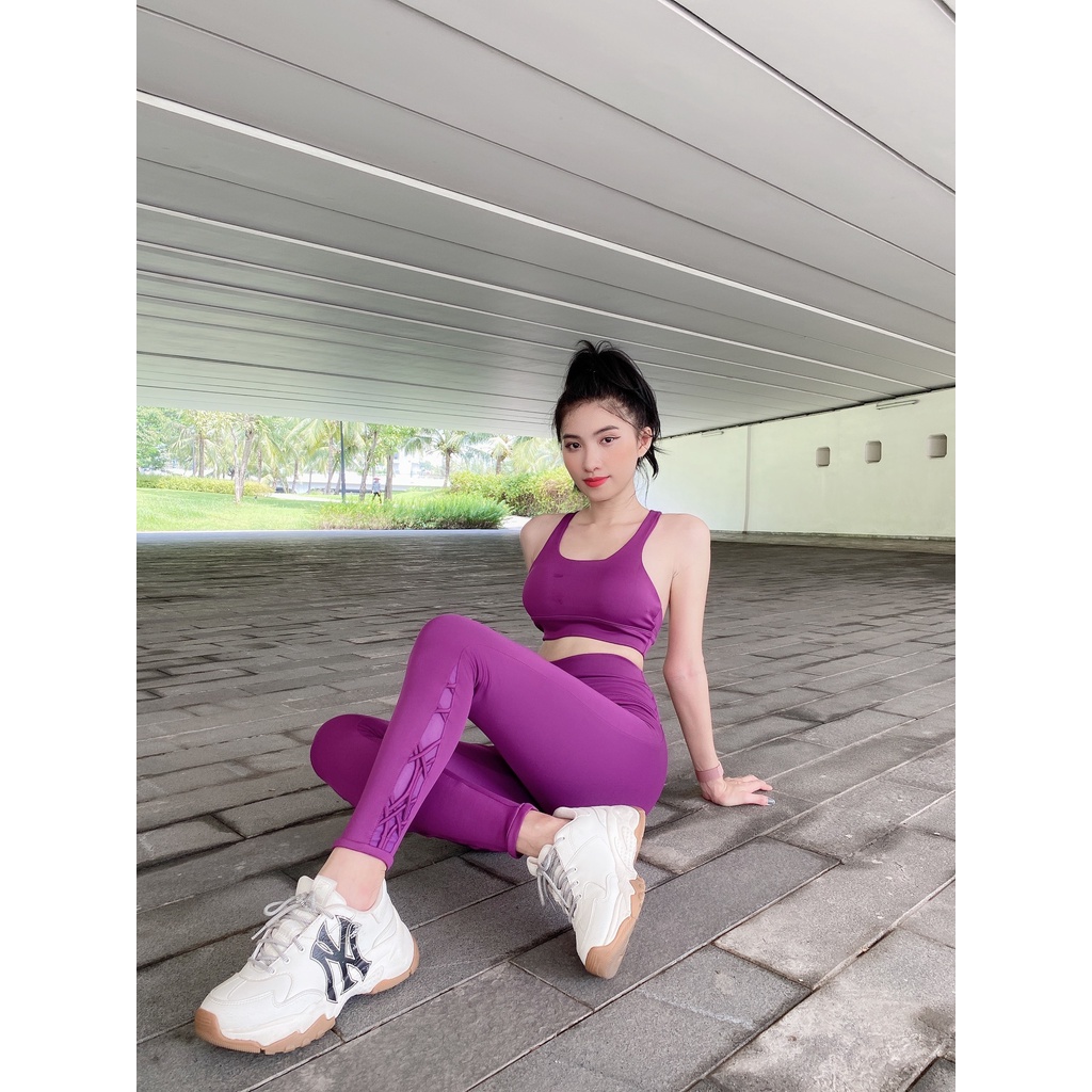 Đồ tập Yoga, tập Gym, tập thể thao, hãng LeeQueen đan dây chân