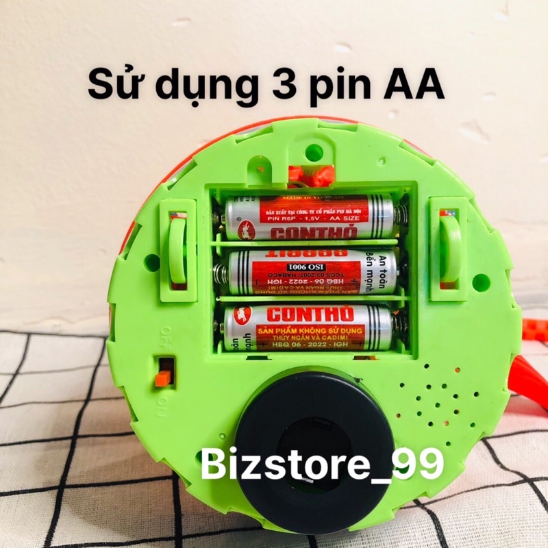 Đồ chơi đen lồng trung thu cá vàng phát nhạc,đi được ,chạy pin, có đèn let, đèn lồng