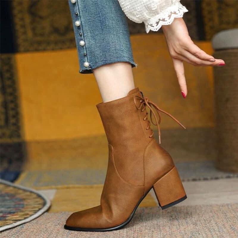 Boot nữ 2021 chanh sả 2 màu siêu hot-Hàng đẹp(Order) | BigBuy360 - bigbuy360.vn