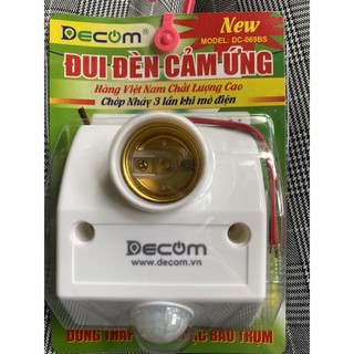 Đuôi đèn cảm ứng bóng người Dcom- chống trộm