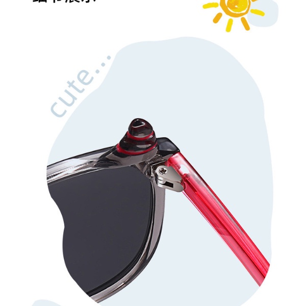 Mắt kính mát trẻ em cao cấp mẫu mới 2022 kính thời trang trẻ em