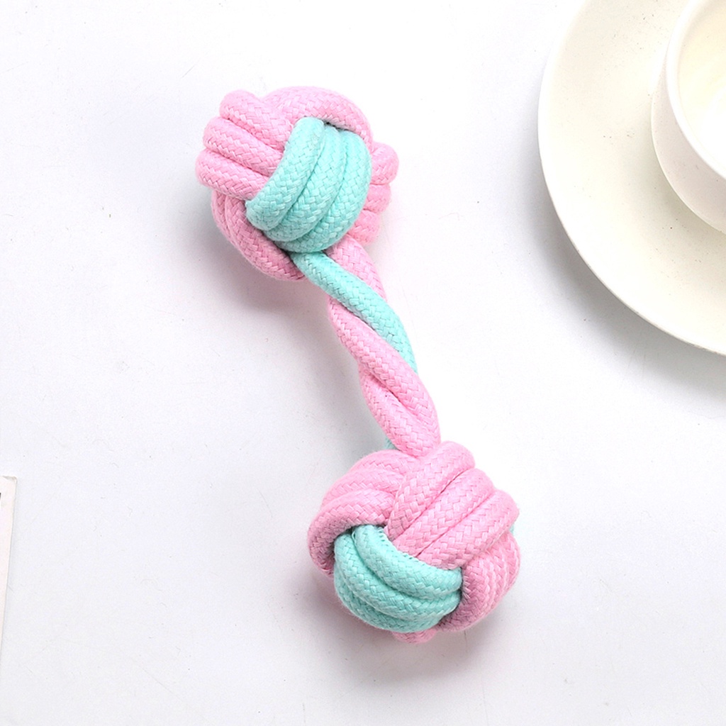 1 Bộ Đồ Chơi Cho Chó Nhai Bằng Dây Cotton Bện Chống Mài Mòn