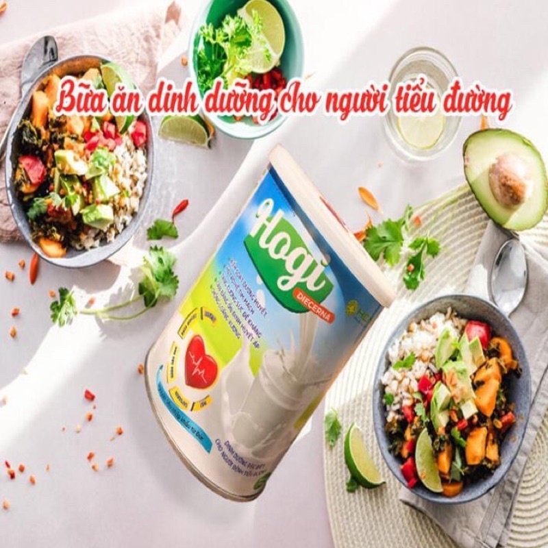 Sữa Bột 400g dành cho người tiểu đường Hogi giúp cân bằng năng lượng, ổn định đường huyết