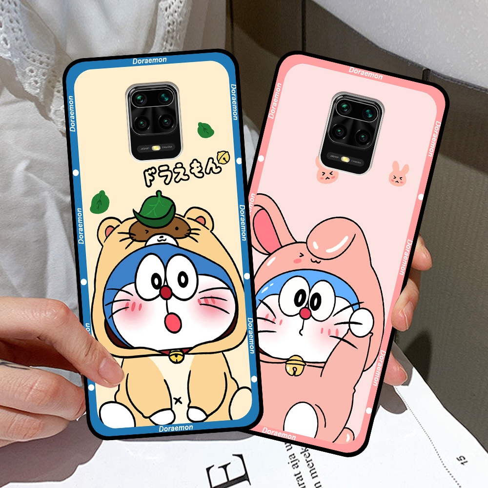 Ốp Xiaomi Redmi Note 9 / Note 9s / Note 9 Pro in hình cặp đôi doremon, hổ, khủng long dễ thương