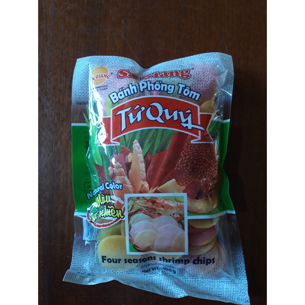 Bánh phồng tôm - Tứ Quý 100g date: 07/2023