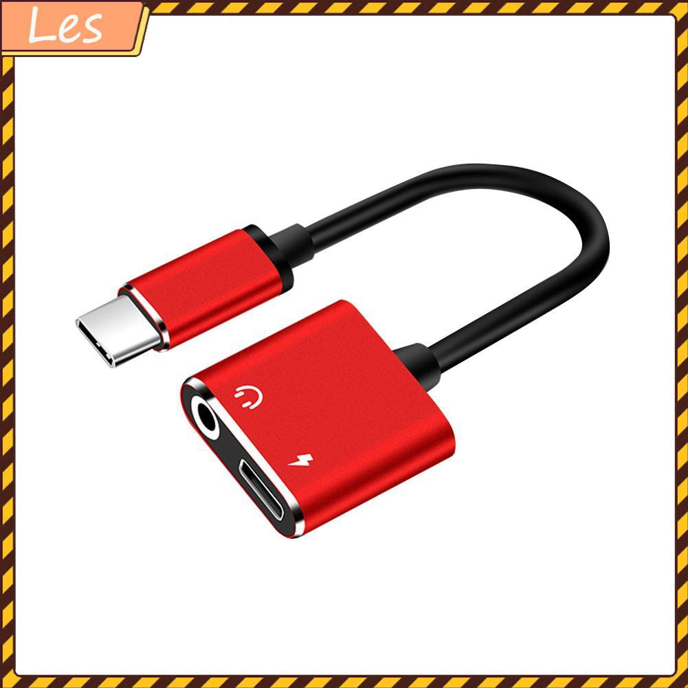 Bộ chuyển đổi 2 trong 1 type C sang cổng tai nghe 3.5mm cho Xiaomi Huawei