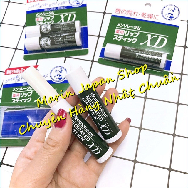 (Đủ bill,chuẩn store Nhật) Son dưỡng bạc hà Omi ,Rohto Nhật Bản | BigBuy360 - bigbuy360.vn