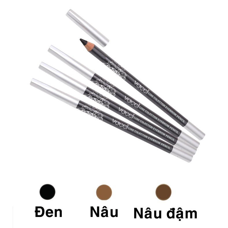 Chì Kẻ Mày Vacci Cao Cấp Siêu Mịn Không Lem