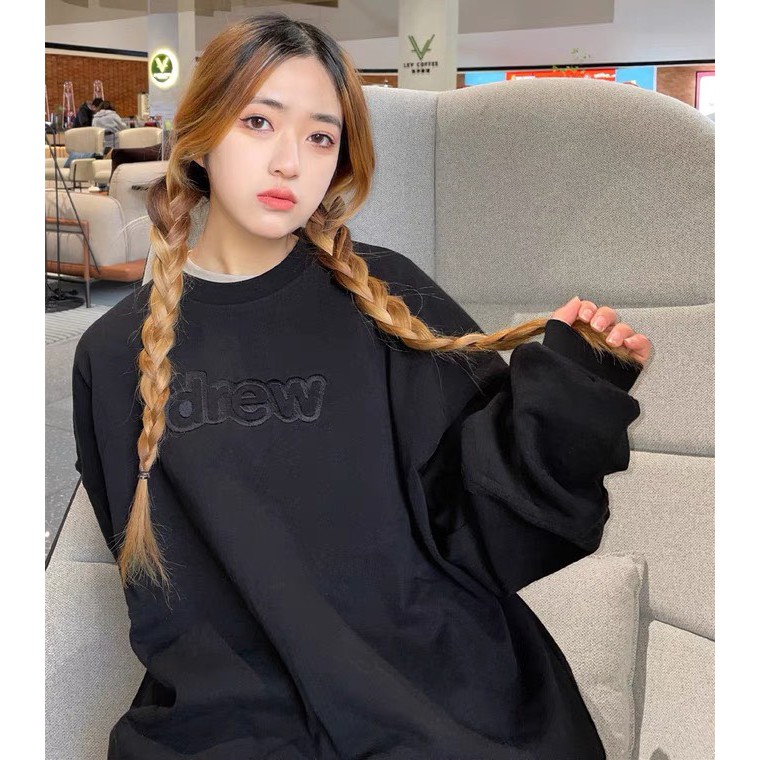 Áo Sweater Drew Form dáng Rộng, Nam Nữ Unisex Basic - Chất Nỉ Bông Cao Cấp, Áo Hoodie - Phong Cách Hàn Quôc - HOT 2021 | BigBuy360 - bigbuy360.vn