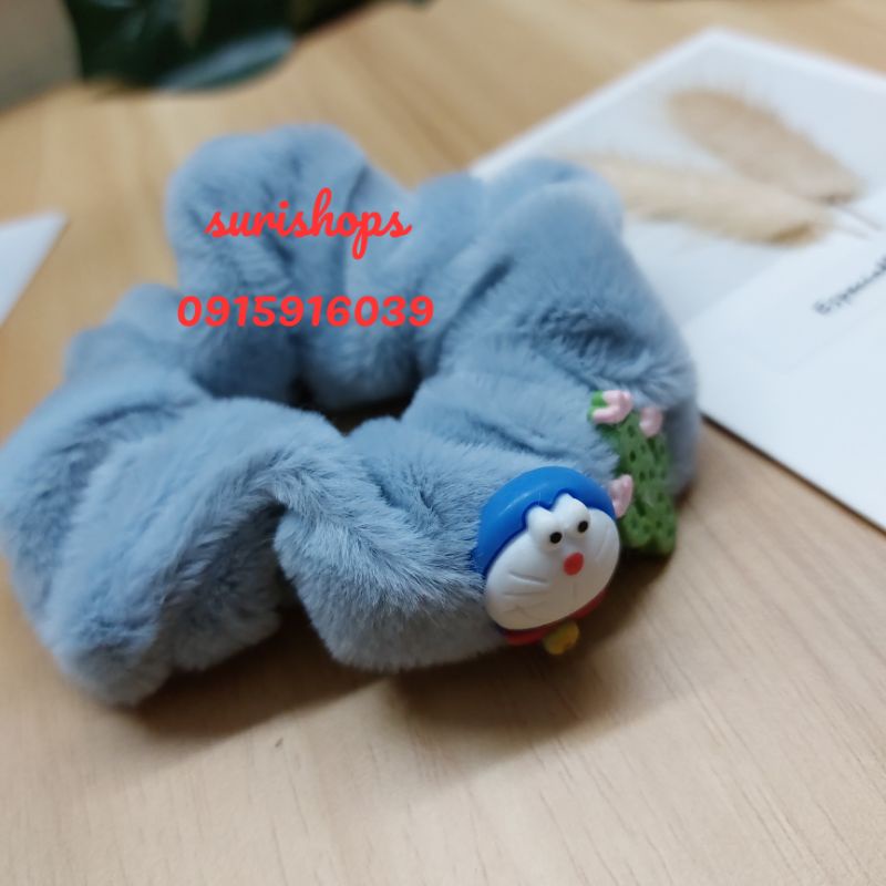CỘT TÓC LÔNG STICKER, BUỘC TÓC SCRUNCHIES