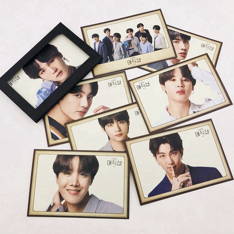 [new product promotion] BTS small card BTS photo bullet proof youth group Postcard photo stage 5 concert bt21 new Korean star