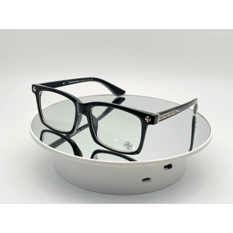 Gọng kính vuông thời trang nam nữ HYN GLASSES, kính thời trang CHROME HEART 2021 tặng kèm hộp | BigBuy360 - bigbuy360.vn
