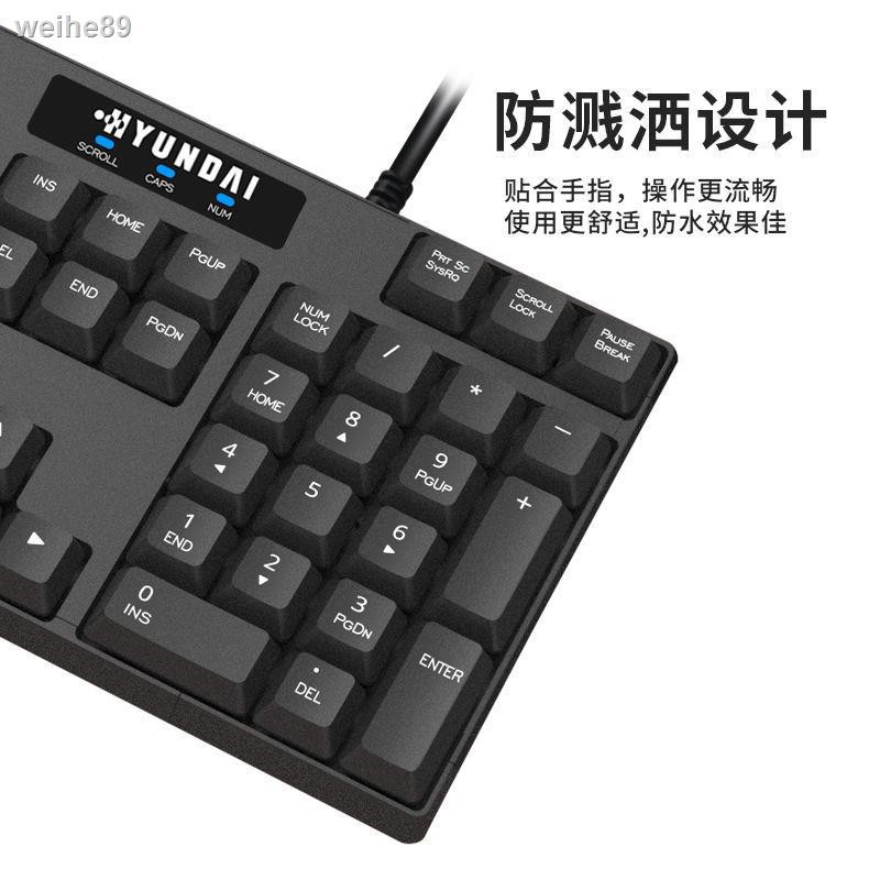 Bàn Phím Cơ Chơi Game Có Dây Usb Không Gây Tiếng Ồn Cho Văn Phòng / Nhà Ở | BigBuy360 - bigbuy360.vn