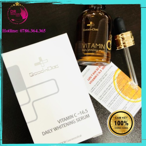 [GoodnDoc] SERUM VITAMIN C 16.5 % GOODNDOC DAILY WHITENING SERUM - DrSkincare365
