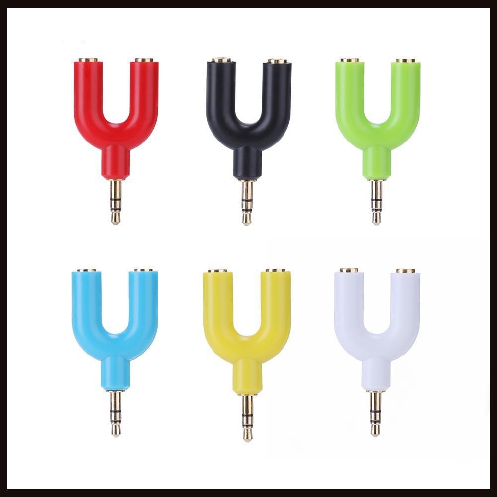 Bộ Chia Tai Nghe 1 Ra 2 Đầu Cắm 3.5mm