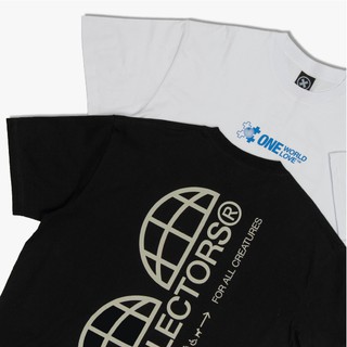 Áo Thun Đen Collectors One World "Globe"