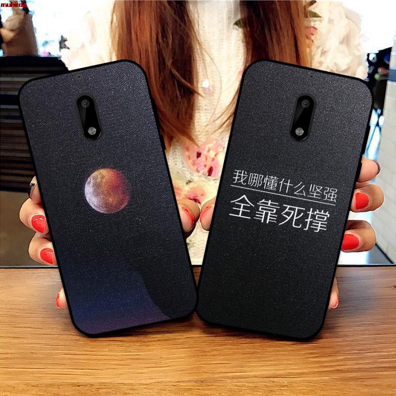 Ốp điện thoại silicone họa tiết hình và chữ cho Nokia 6 3 5 2 2018 6.1 8 Sirocco WG-DMXL2