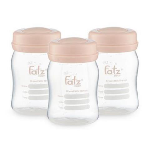 BÌNH TRỮ SỮA 150ML (BỘ 3 BÌNH) FATZ BABY FB0120N