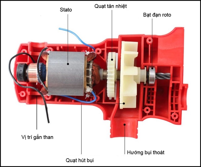 Máy chà tường Ql 1180