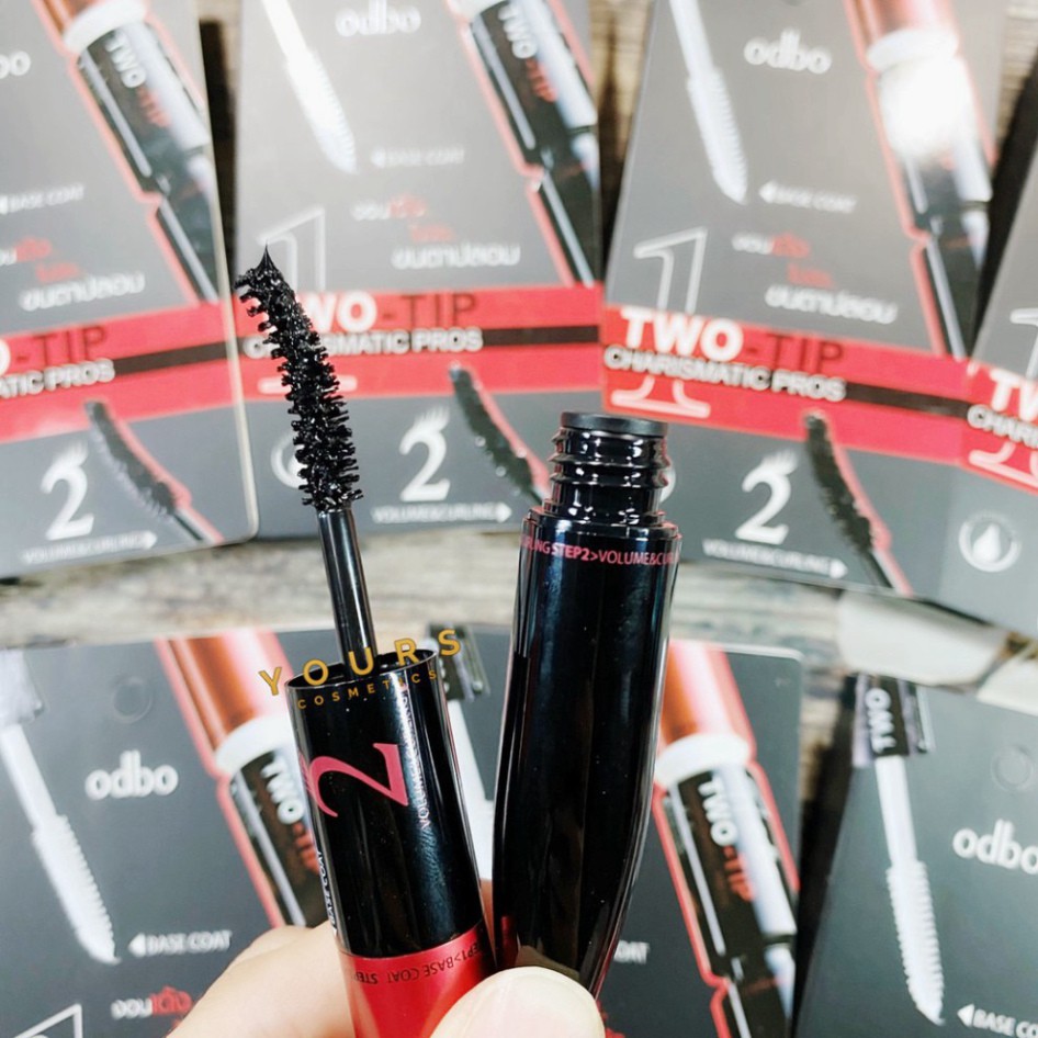 [Auth Thái] Mascara 2 Đầu Làm Cong Và Dày Mi Odbo Two-Tip OD901 J83