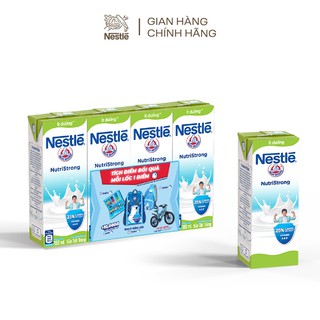 [CÀO TRÚNG THƯỞNG 100%] Thùng 48 hộp sữa Nestlé Gấu ít đường (48x180ml)