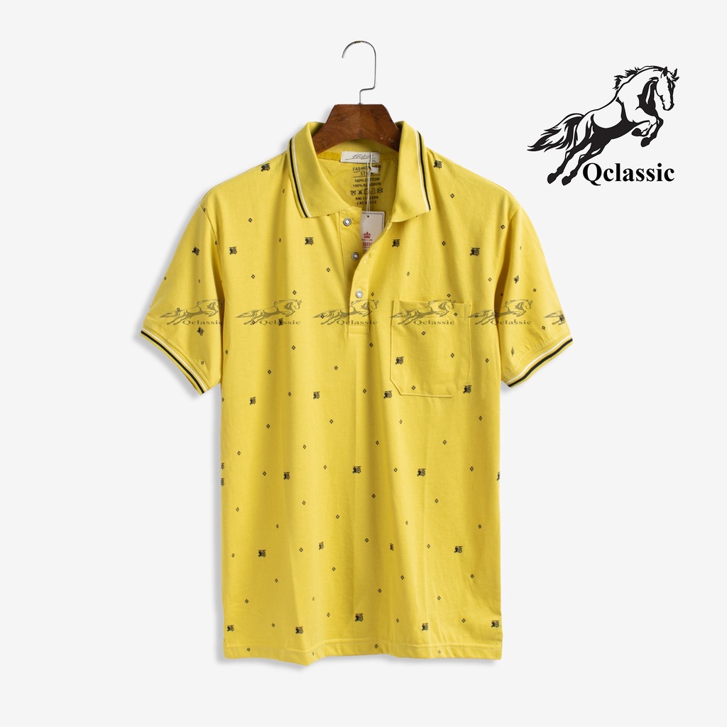 Áo polo nam tay ngắn có họa tiết chất liệu cotton bền, đẹp, không phai màu, thời trang và nhiều màu A0013