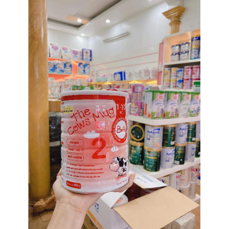 Sữa công thức The Cows Mug _ số 2_Hộp 900g