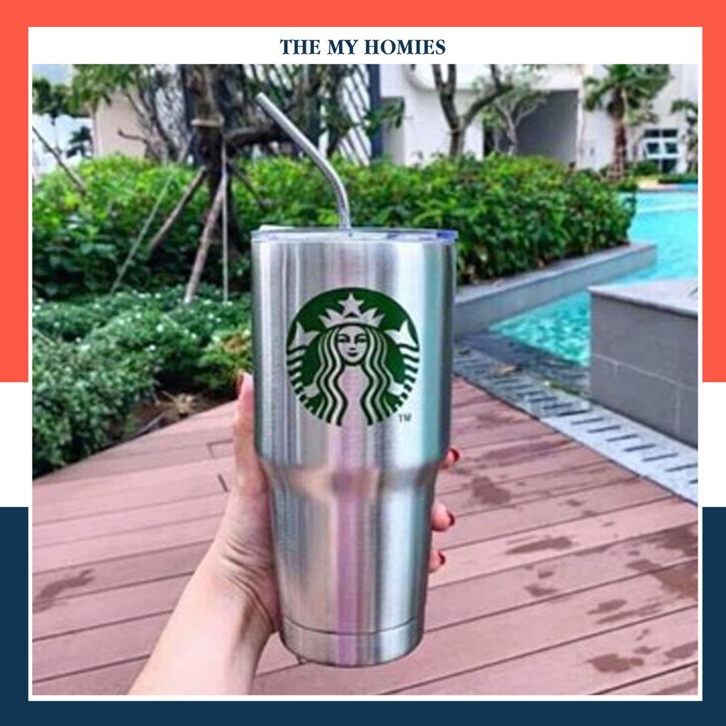 [Hàng Thái Lan]- Ly giữ nhiệt Starbuck 900ML