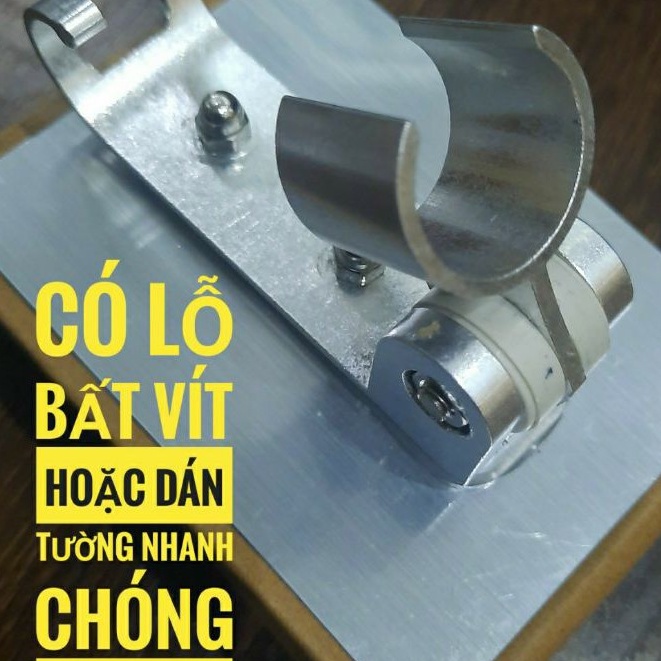 (Bảo hành 2 năm) Cài sen nhôm dụng cụ nhà tắm chỉnh góc tiện lợi - Yobomall