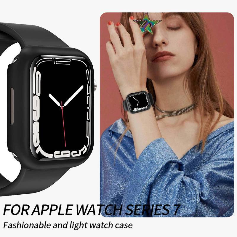 Ốp bảo vệ đồng hồ cho Apple Watch 7 41MM 45MM Watch 6 5 4 3 2 iWatch 7 41mm 45mm
