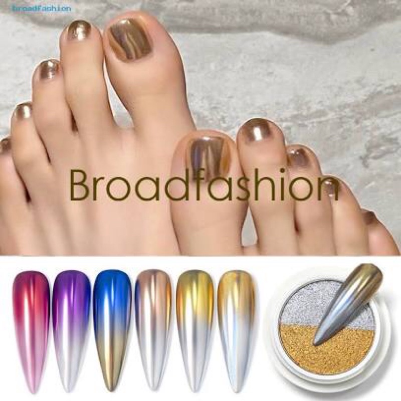 Tráng gương ombre 2 màu siêu HOT