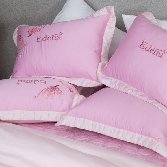Bộ Ga Chần Gòn Lụa Tencel  Edena 744  Gồm 6 Món, Bảo Hành  Một Đổi Một