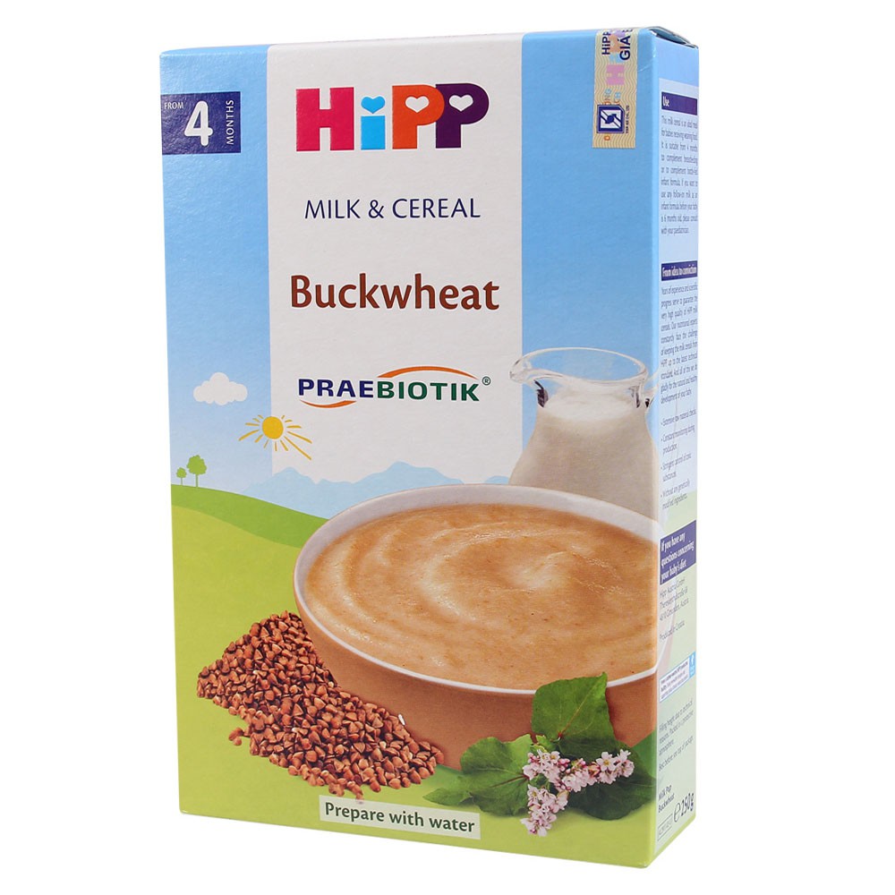 [CHÍNH HÃNG] Bột Ăn Dặm HiPP Buckwheat (Kiều Mạch) Hộp 250g