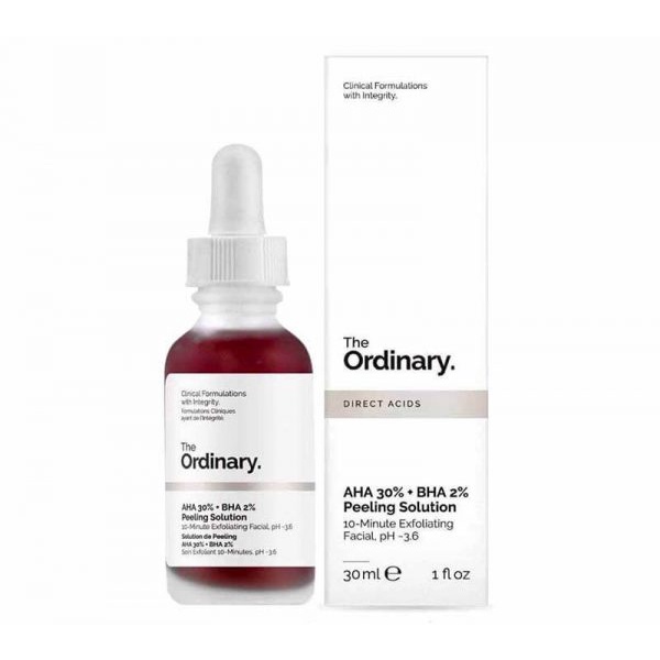 Tẩy da chết hóa học chuyên sâu The Ordinary AHA 30% + BHA 2% Peeling solution - 30ml - Skin.authentic | BigBuy360 - bigbuy360.vn