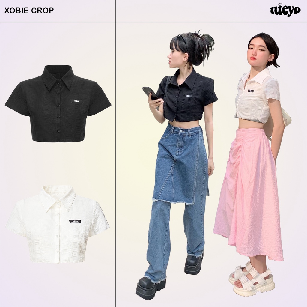 NIEYO MADE-Áo Xobie Crop