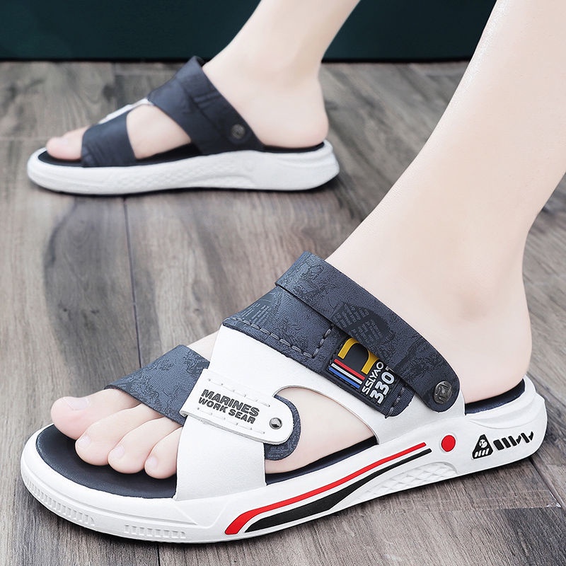 Xăng đan Màu Đen Thời Trang Mùa Hè Cho Nam Size S 2022