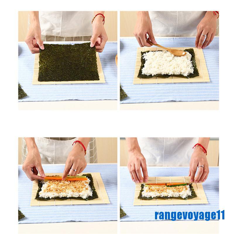Thảm tre làm sushi/cơm cuộn DIY tiện dụng