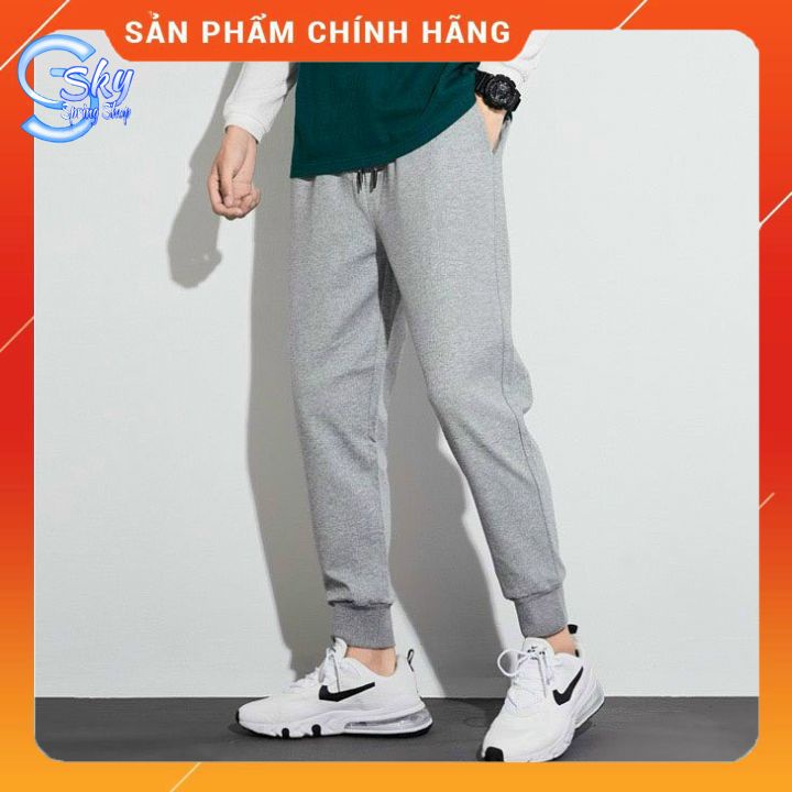 QUẦN JOKER TRƠN NAM NỮ UNISEX- PHONG CÁCH,CHẤT NỈ BÔNG DÀY DẶN CAO CẤP