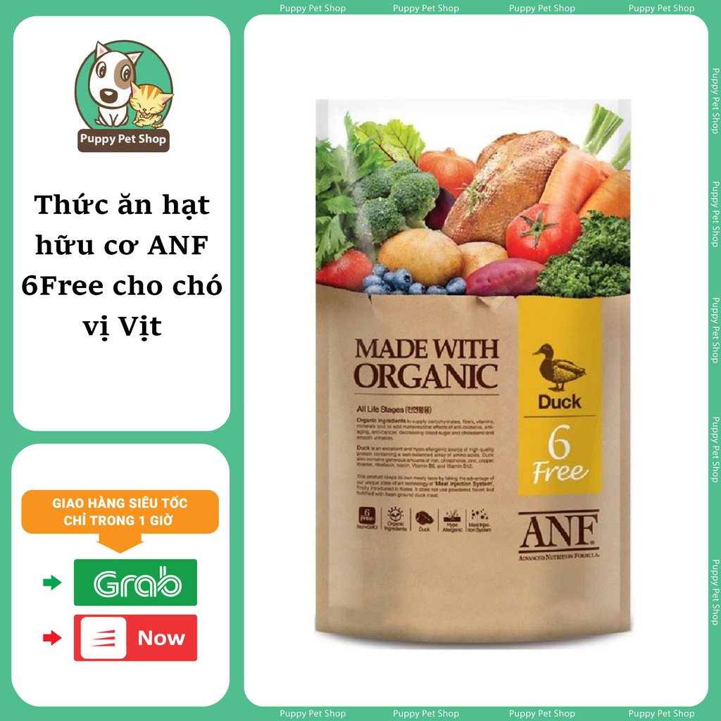 ANF 6Free Thức Ăn Hữu Cơ Cho Chó (Bao 6kg)