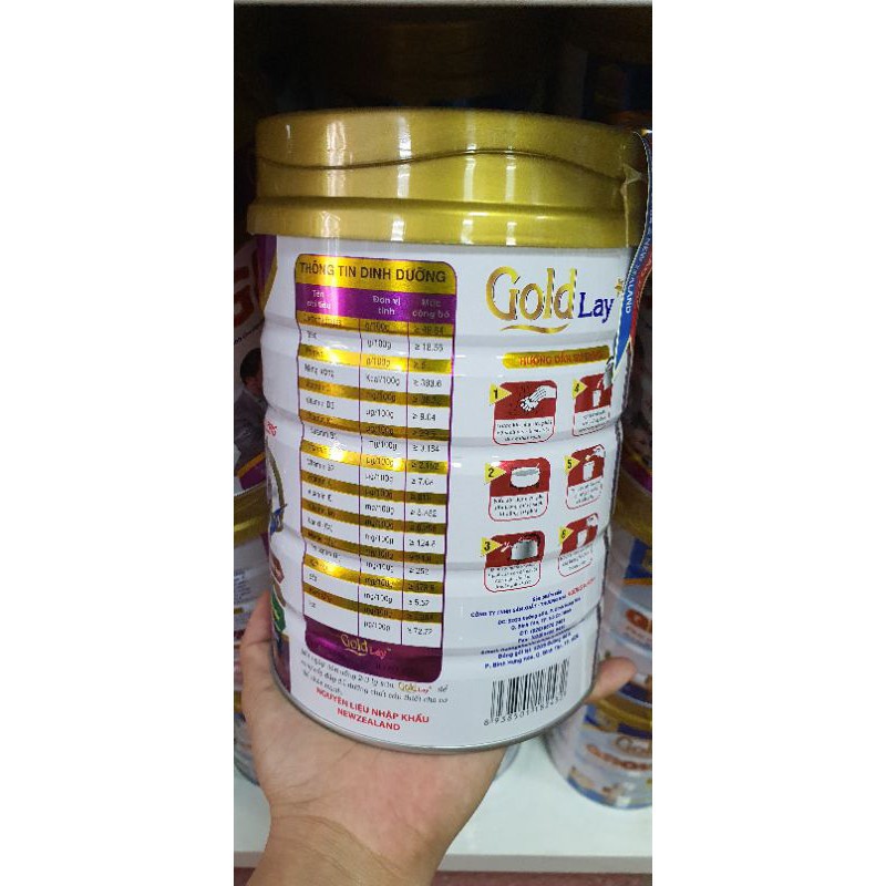 Sữa tiểu đường Goldlay Glucare 900G