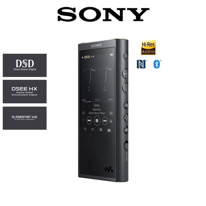 Máy nghe nhạc Hires Sony Walkman NW-ZX300 - Hàng chính hãng Sony Việt Nam - Bảo hành 12 tháng