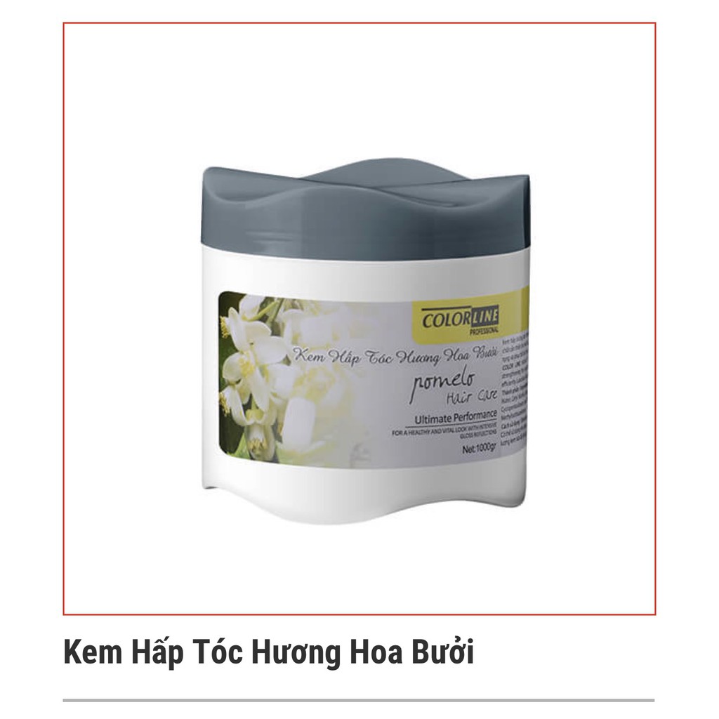 Kem Ủ tóc siêu mượt COLORLINE chính hãng Hương Hoa Bưởi