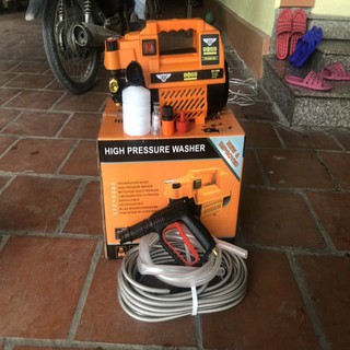 Máy rửa xe áp lực cao boss b11 3500w japan thế hệ mới 2020 tặng bình bọt tuyết. có chỉnh áp siêu mạnh chính hãng